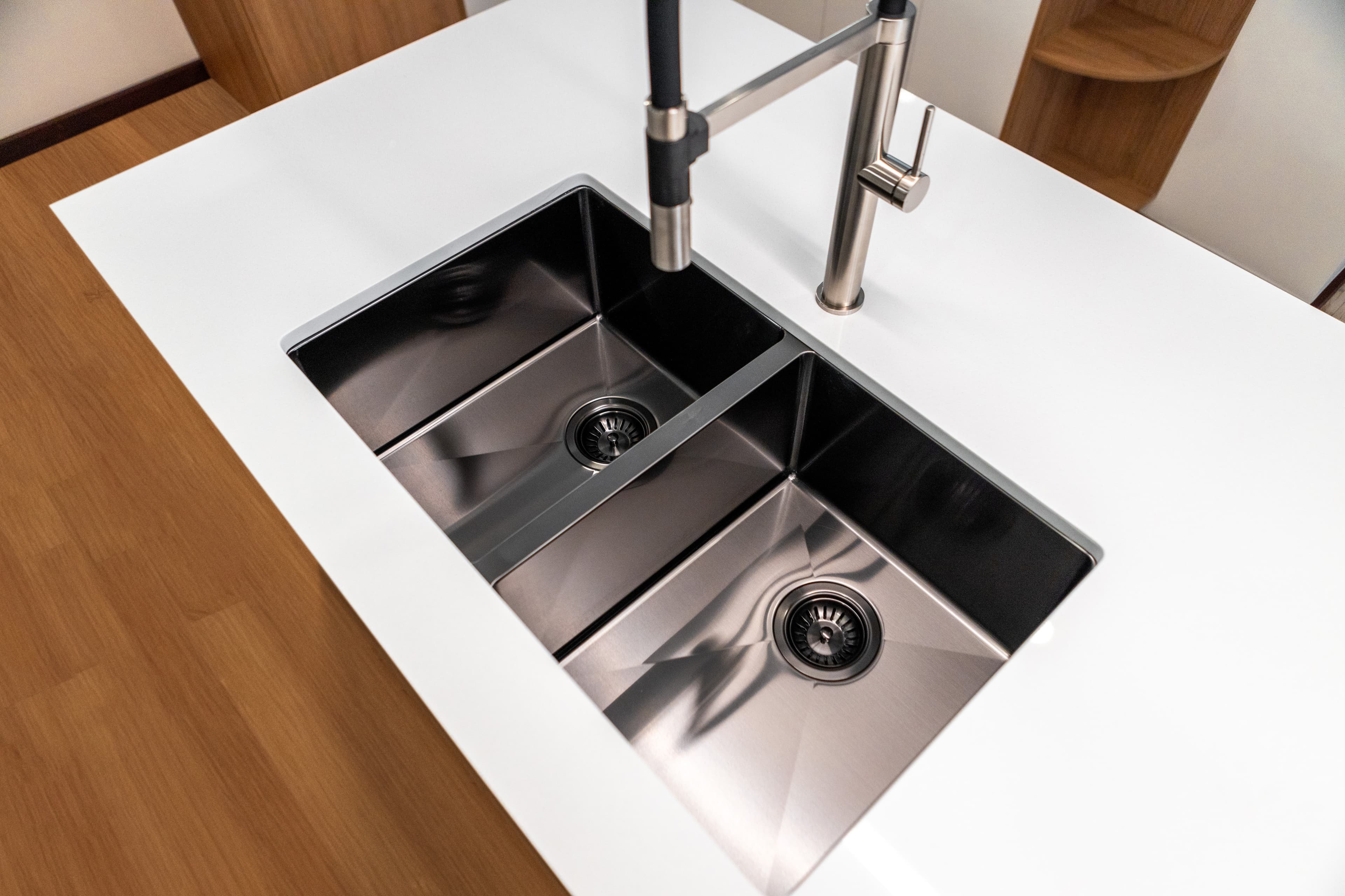 Kitchen sink detail